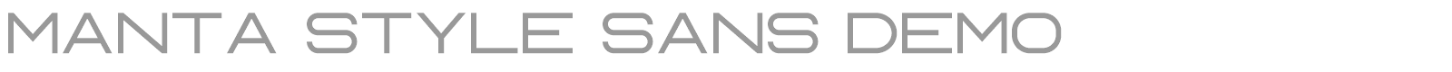Manta Style Script font preview